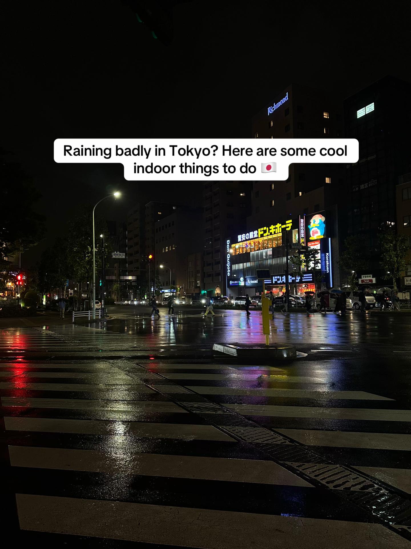 Shops and Entertainment Spots in Tokyo