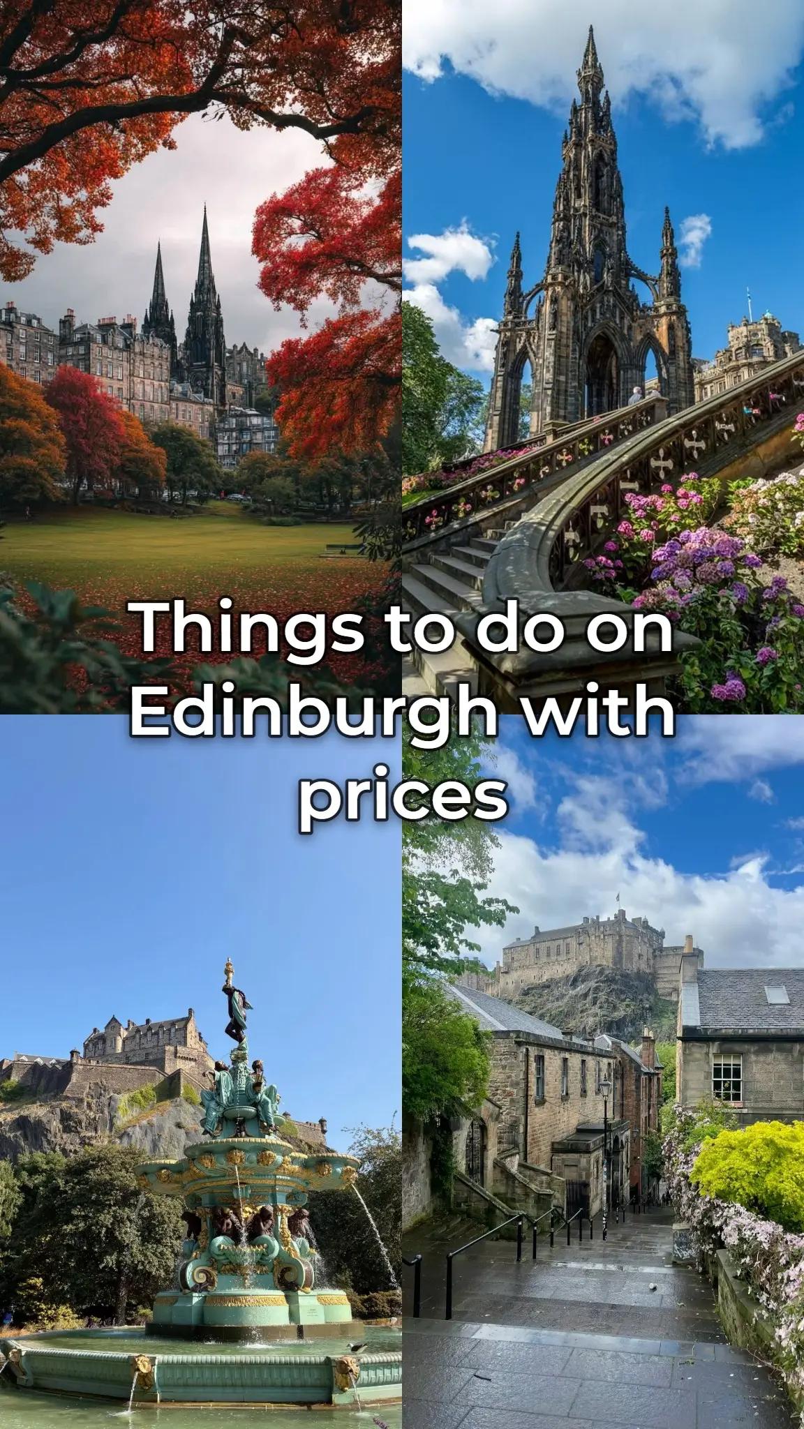 Edinburgh's Historic Landmarks and Enchanting Spots