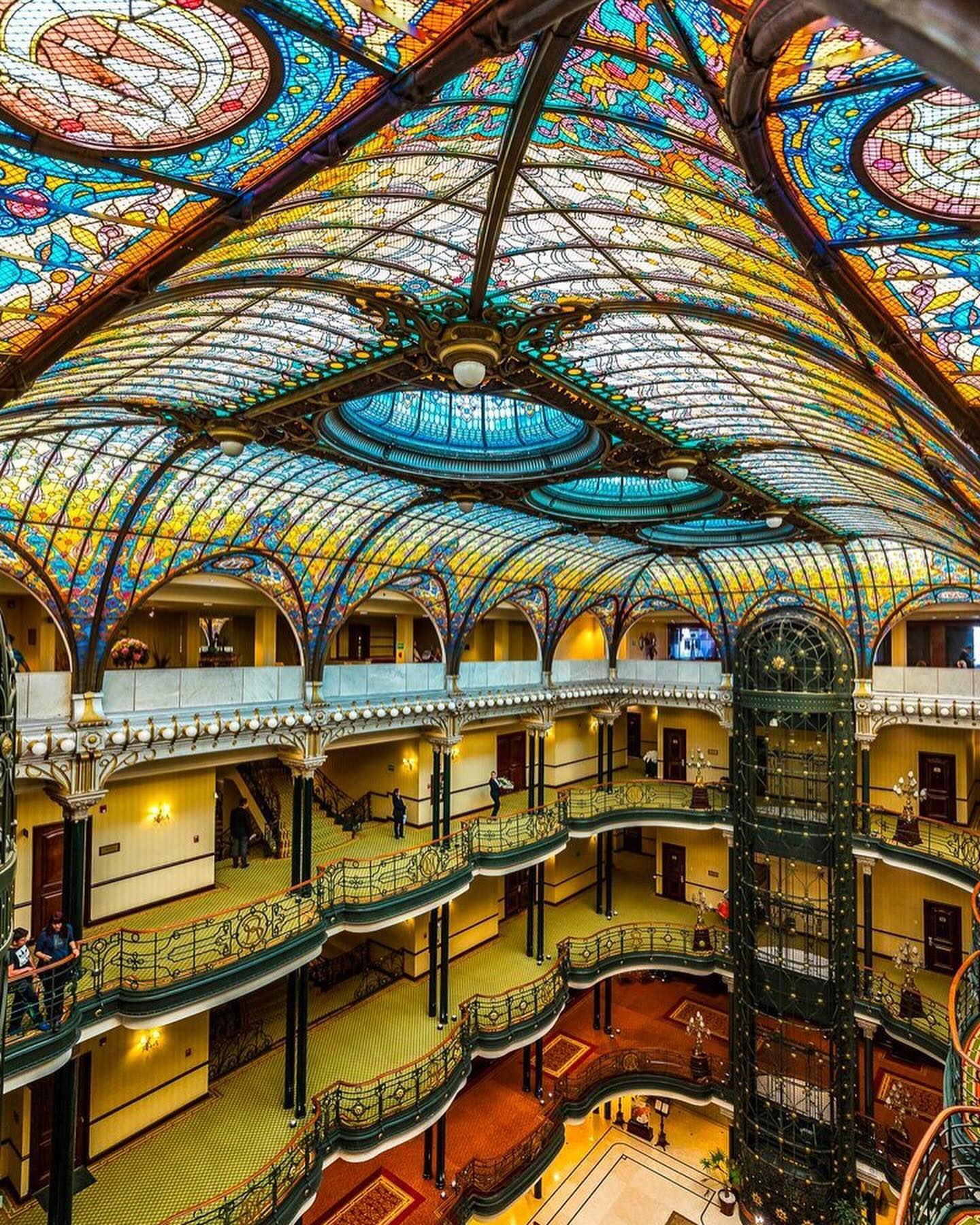 Grand Hotel Mexico City's Art Nouveau Architecture