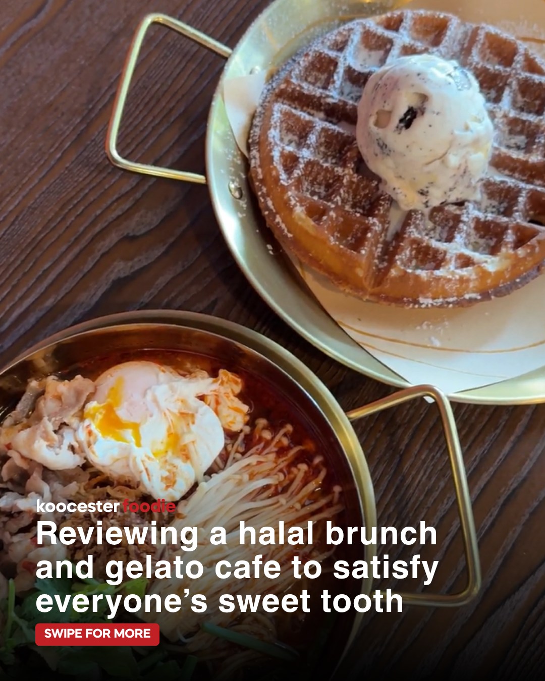 Halal Cafe In Singapore Serves Mochi Waffles