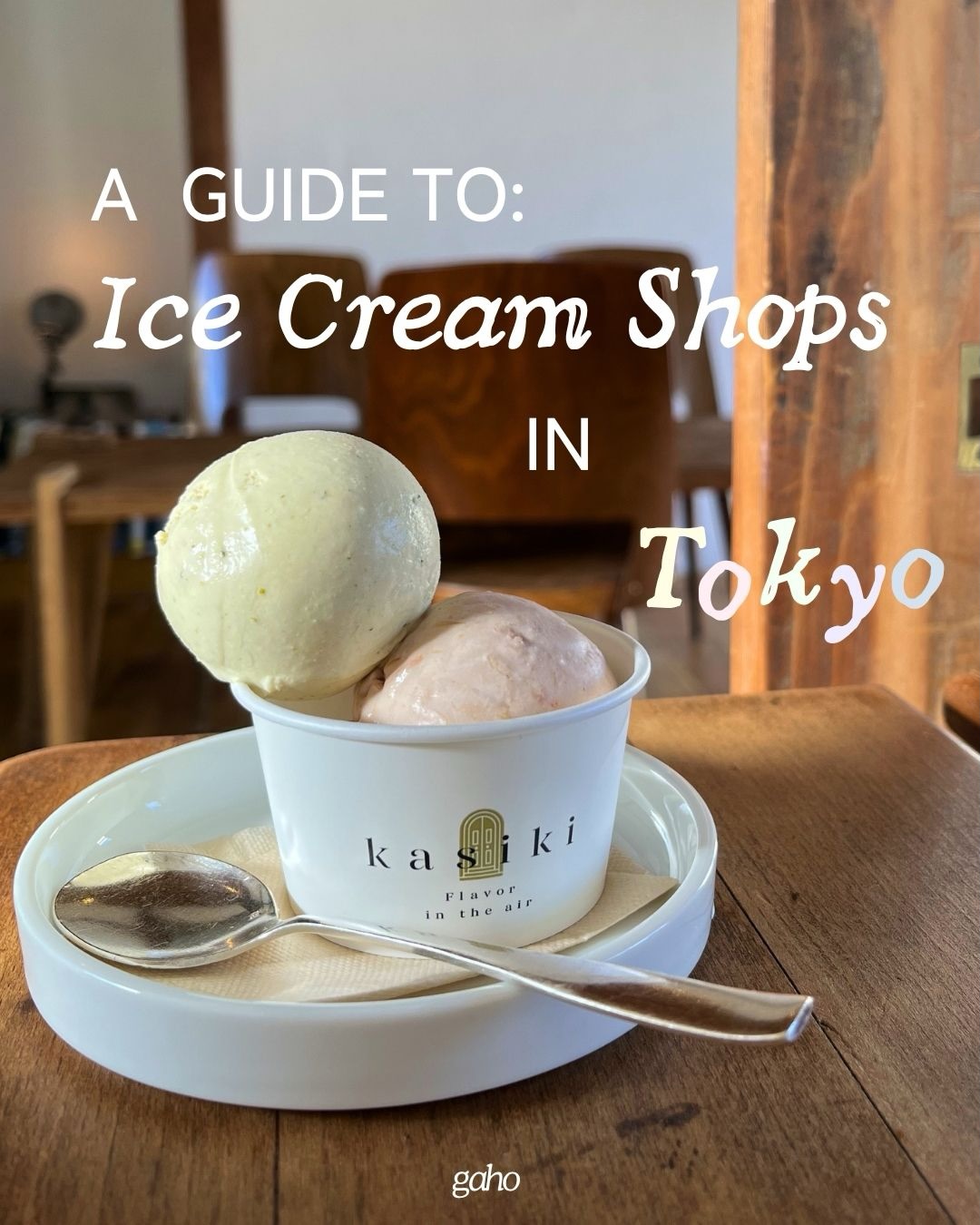 Tokyo Ice Cream Shops Feature Seasonal Flavors
