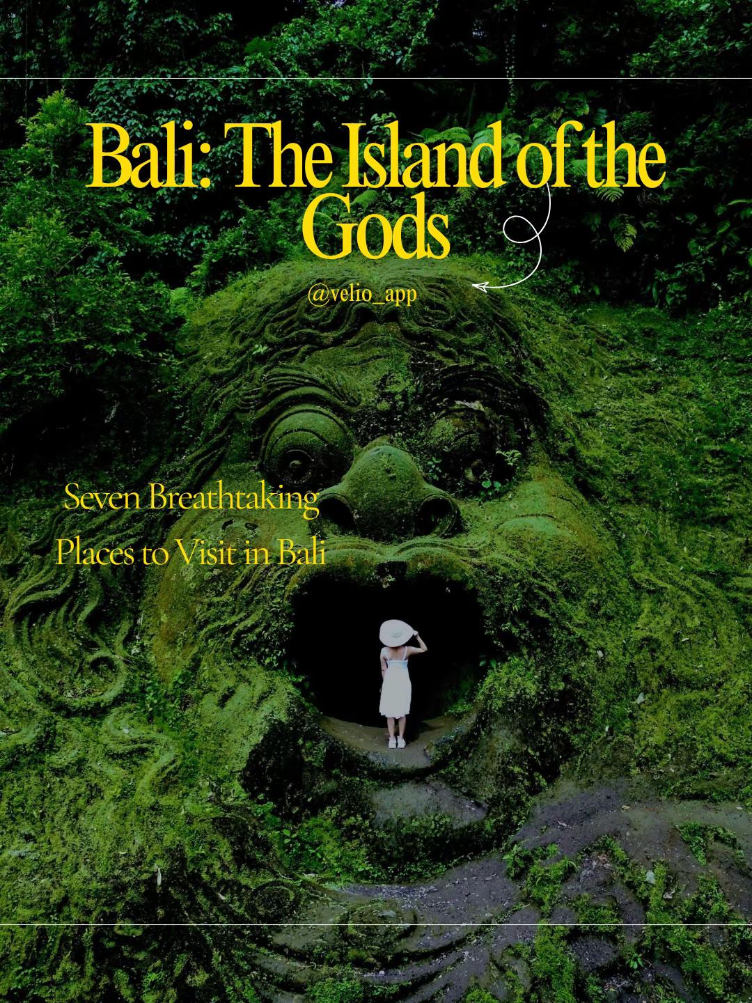 Bali's Best Destinations For Exploring