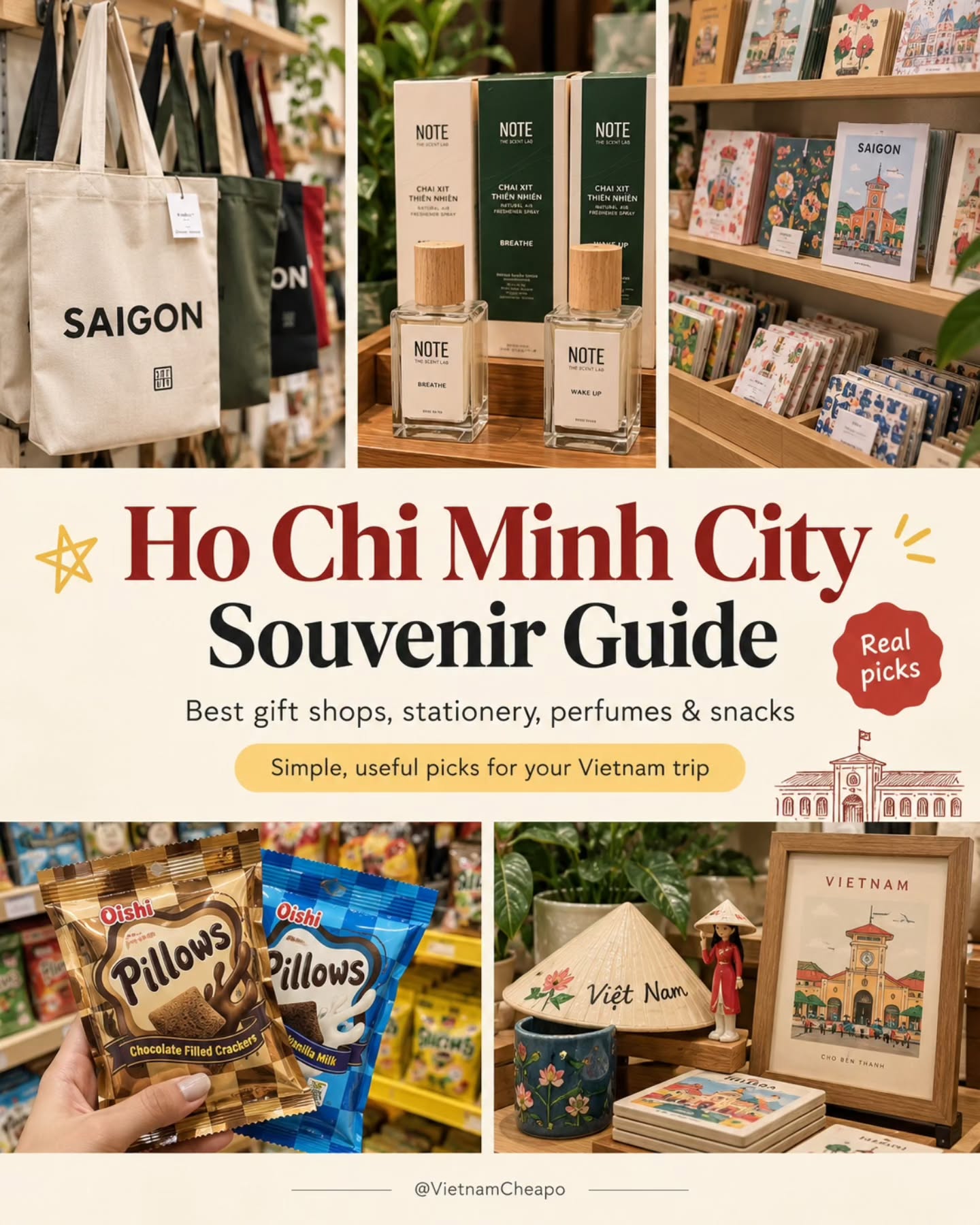 Ho Chi Minh City Souvenir Shopping Guide