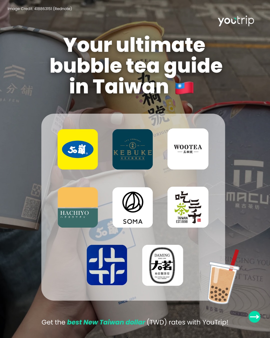 Taiwan's Must-Try Bubble Tea Shops