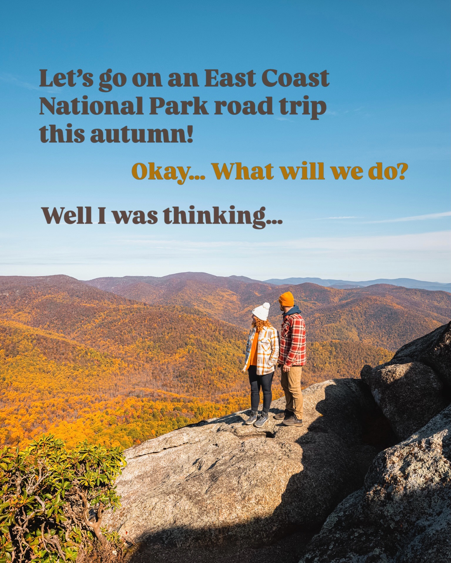 East Coast National Park Autumn Road Trip Itinerary