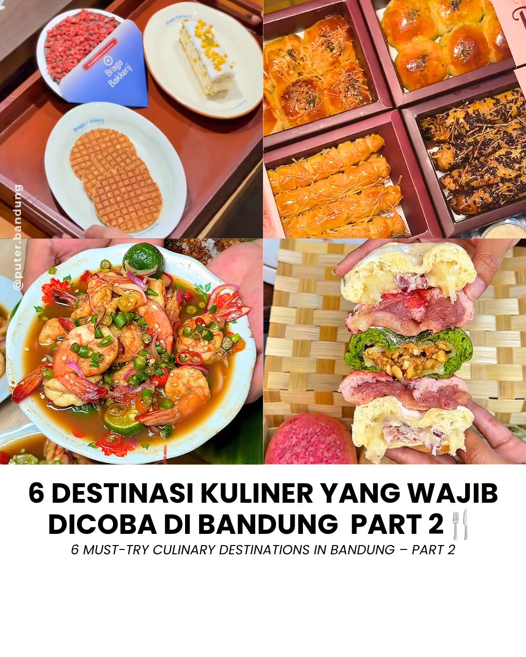 Six Bandung Eateries For Mochi, Bolen, And More