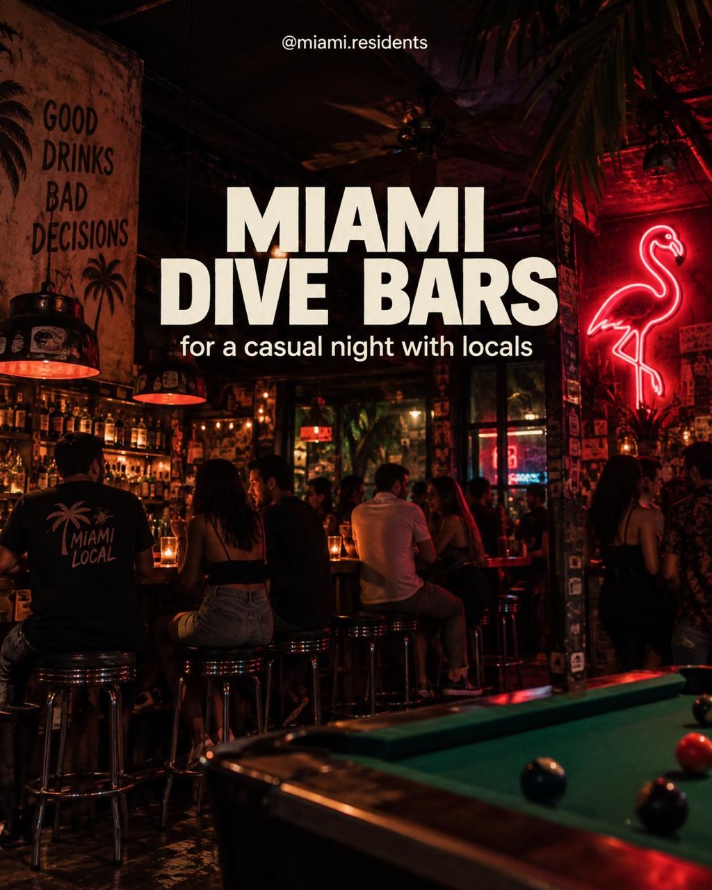 Miami Dive Bars For Casual Nights Out