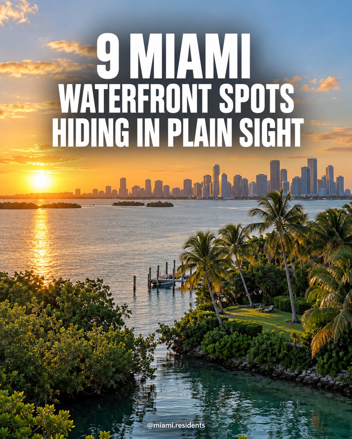 Nine Miami Waterfront Parks to Explore