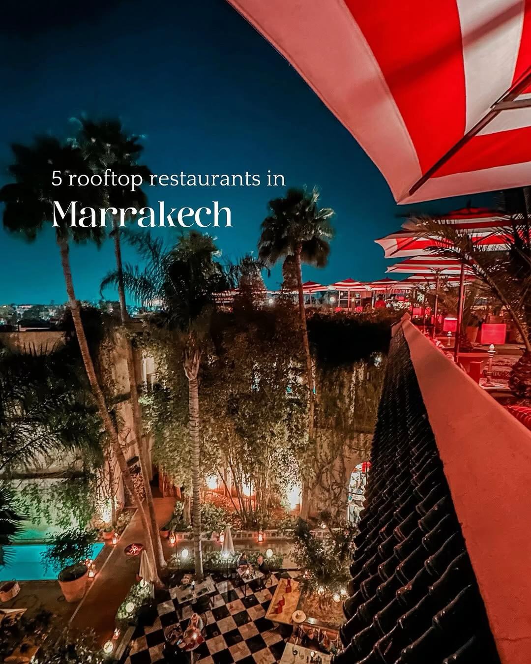4 Restaurants in Marrakesh