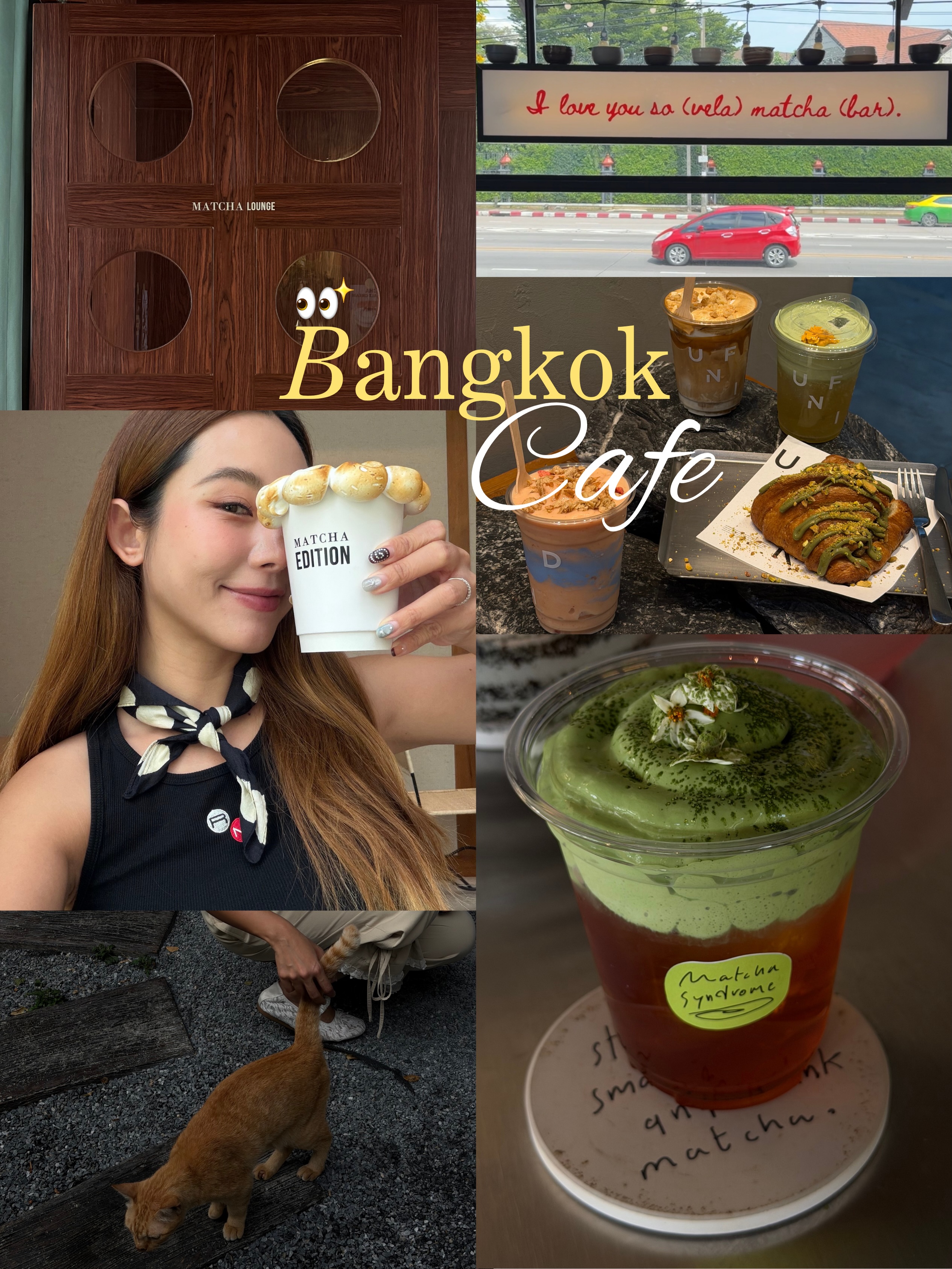 Bangkok Cafes With Matcha And Unique Vibes