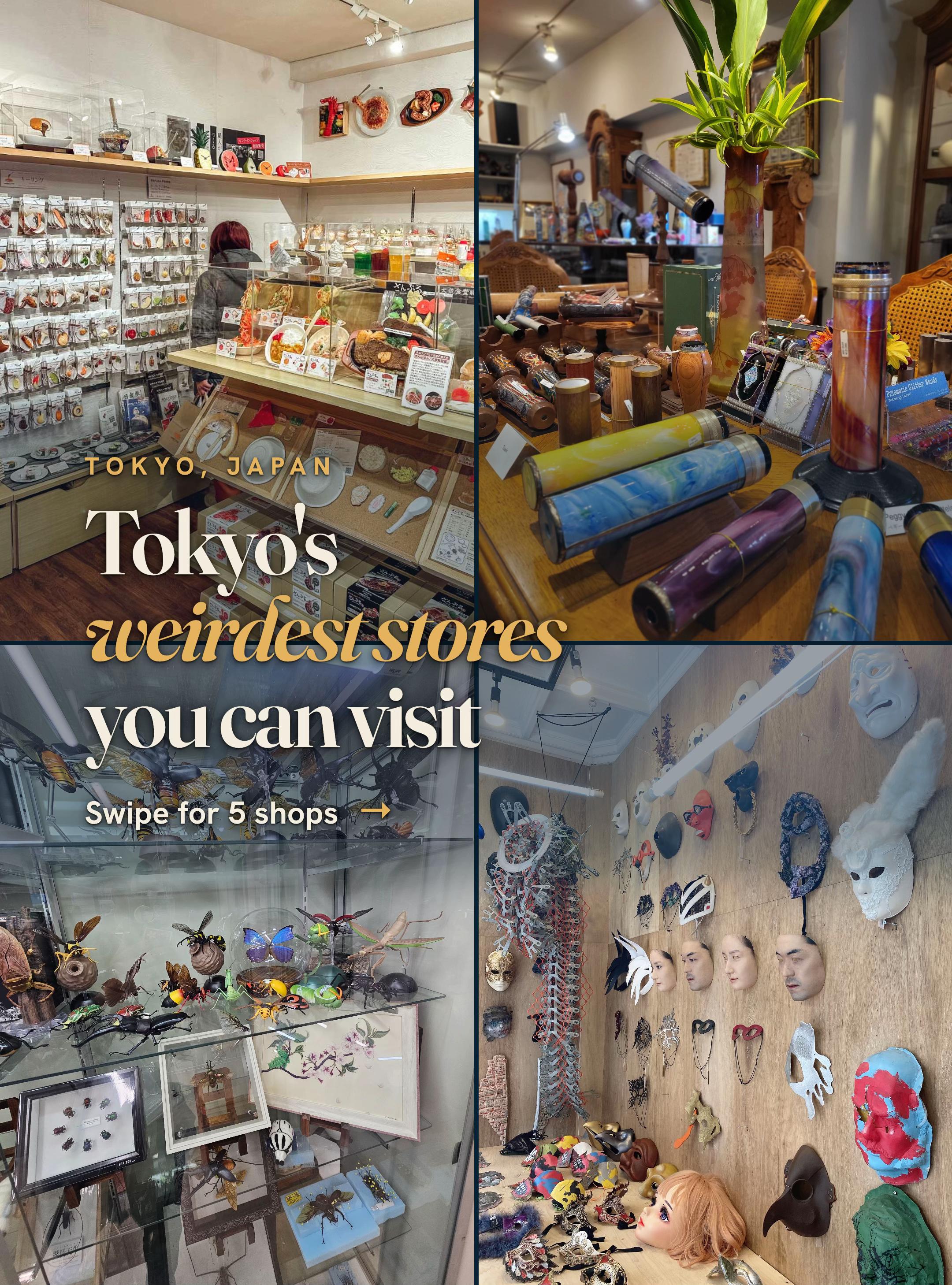 Unique Tokyo Shops For Unusual Souvenirs