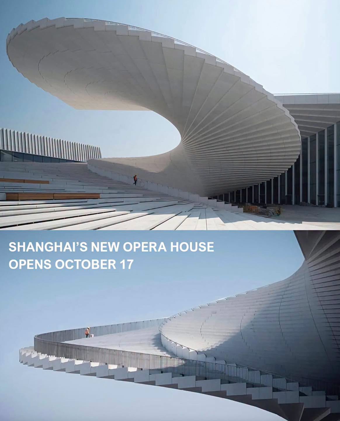 Shanghai Grand Theatre's Fan-Inspired Design