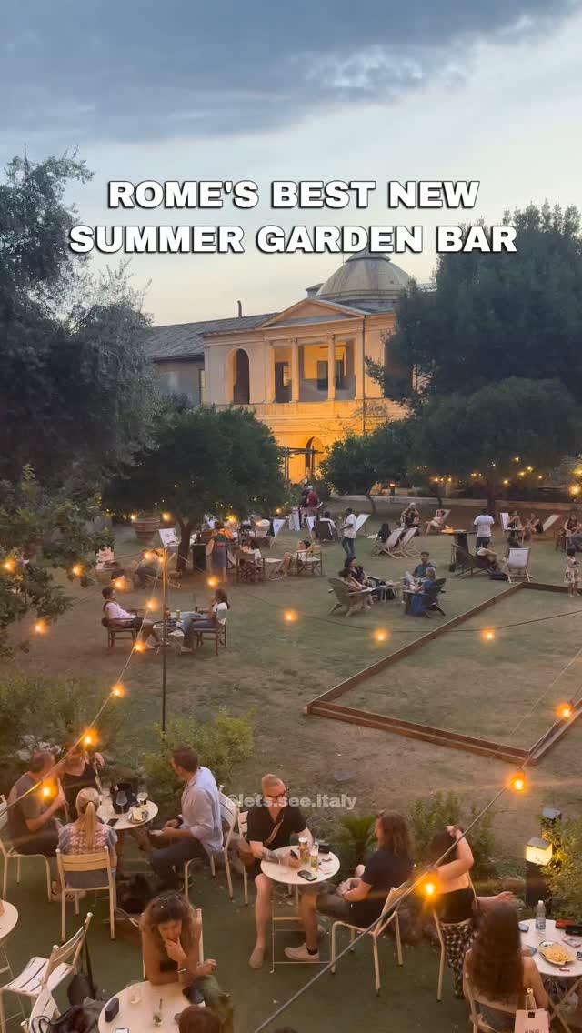 Rome's Summer Oasis: Food, Film, and Fun
