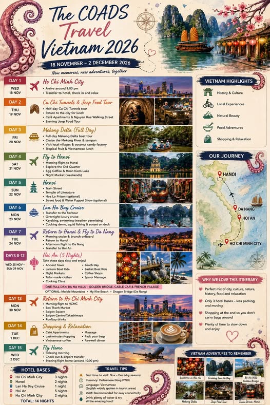 Vietnam's Top Destinations For Family Trips