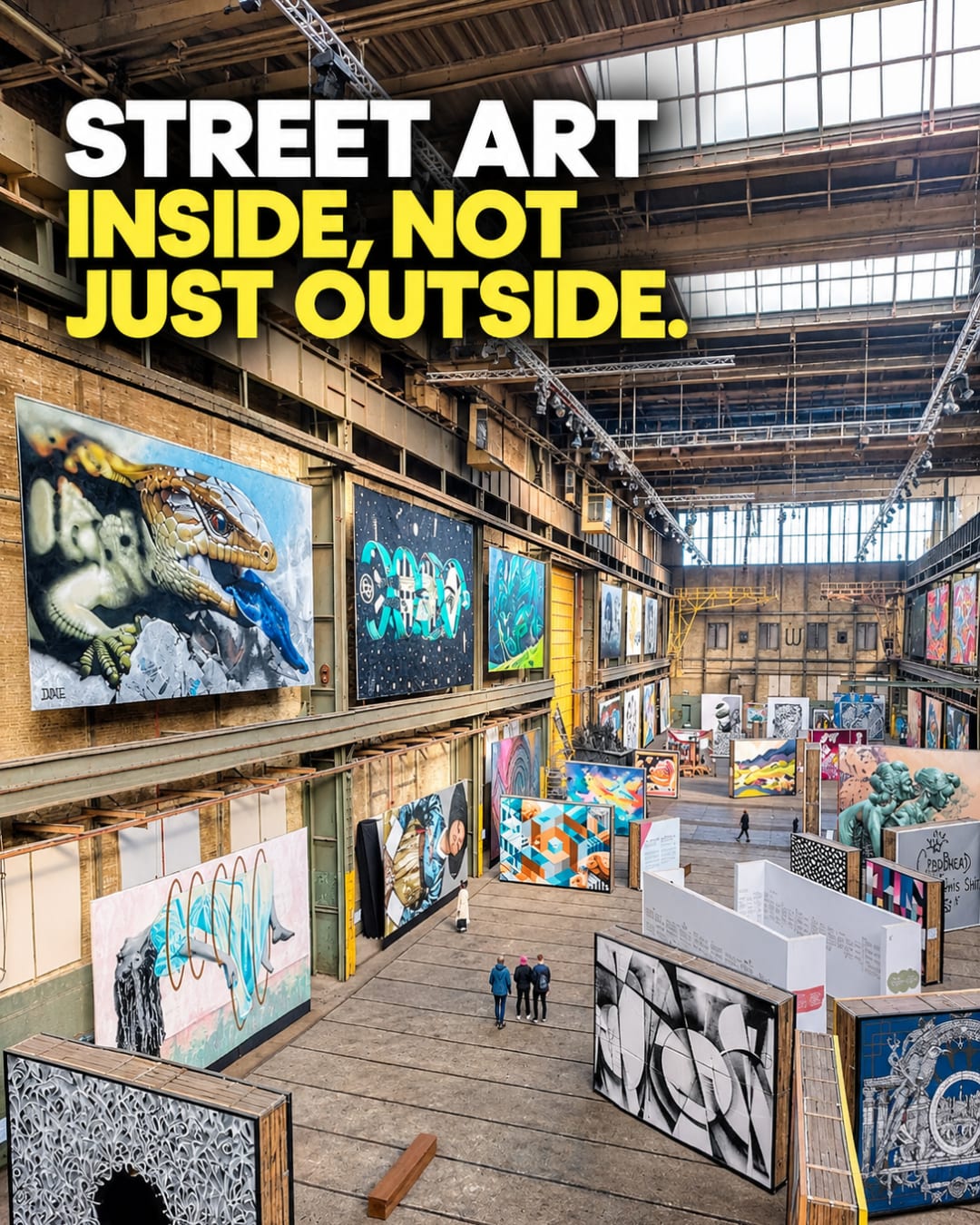 Amsterdam Street Art and Ferry Experiences