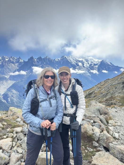 Alpine Adventure: Mother and Daughter Hike Mont Blanc Region
