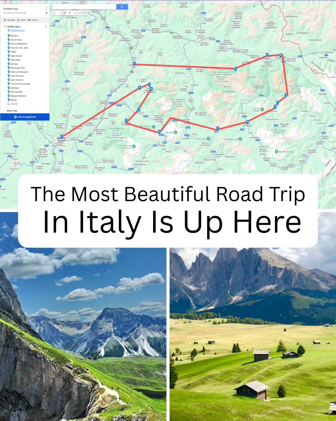 Dolomites Road Trip Through Scenic Italian Alps