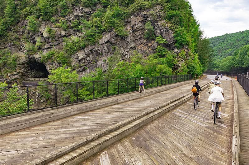 Explore NEPA's Diverse Trails For Autumn Cycling