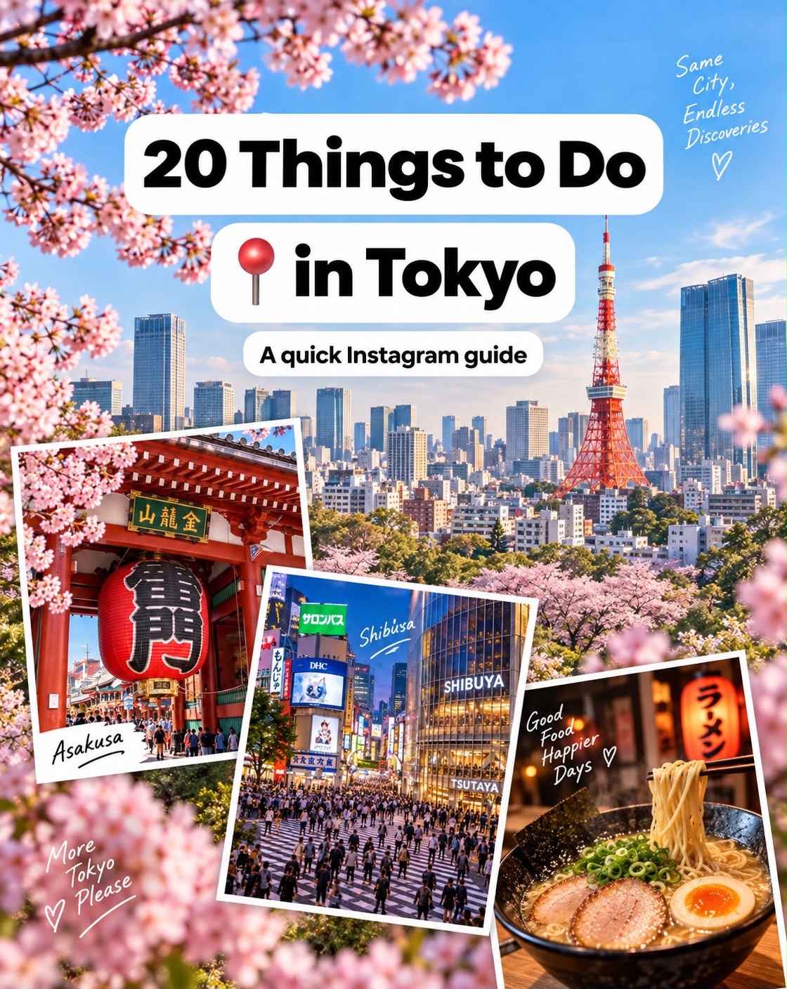 Tokyo's Diverse Attractions: A 4-Day Itinerary