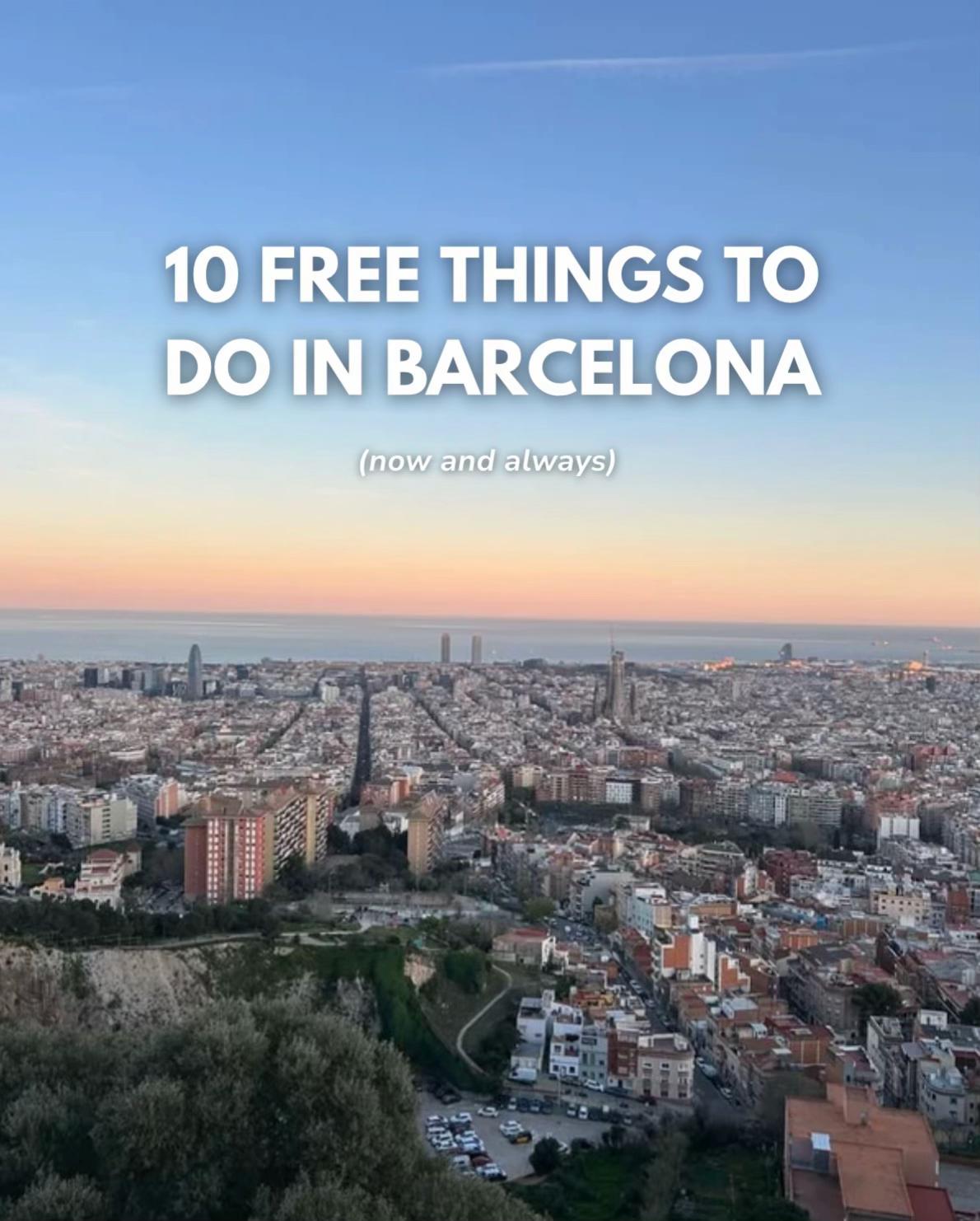Barcelona's Free Attractions and Local Markets