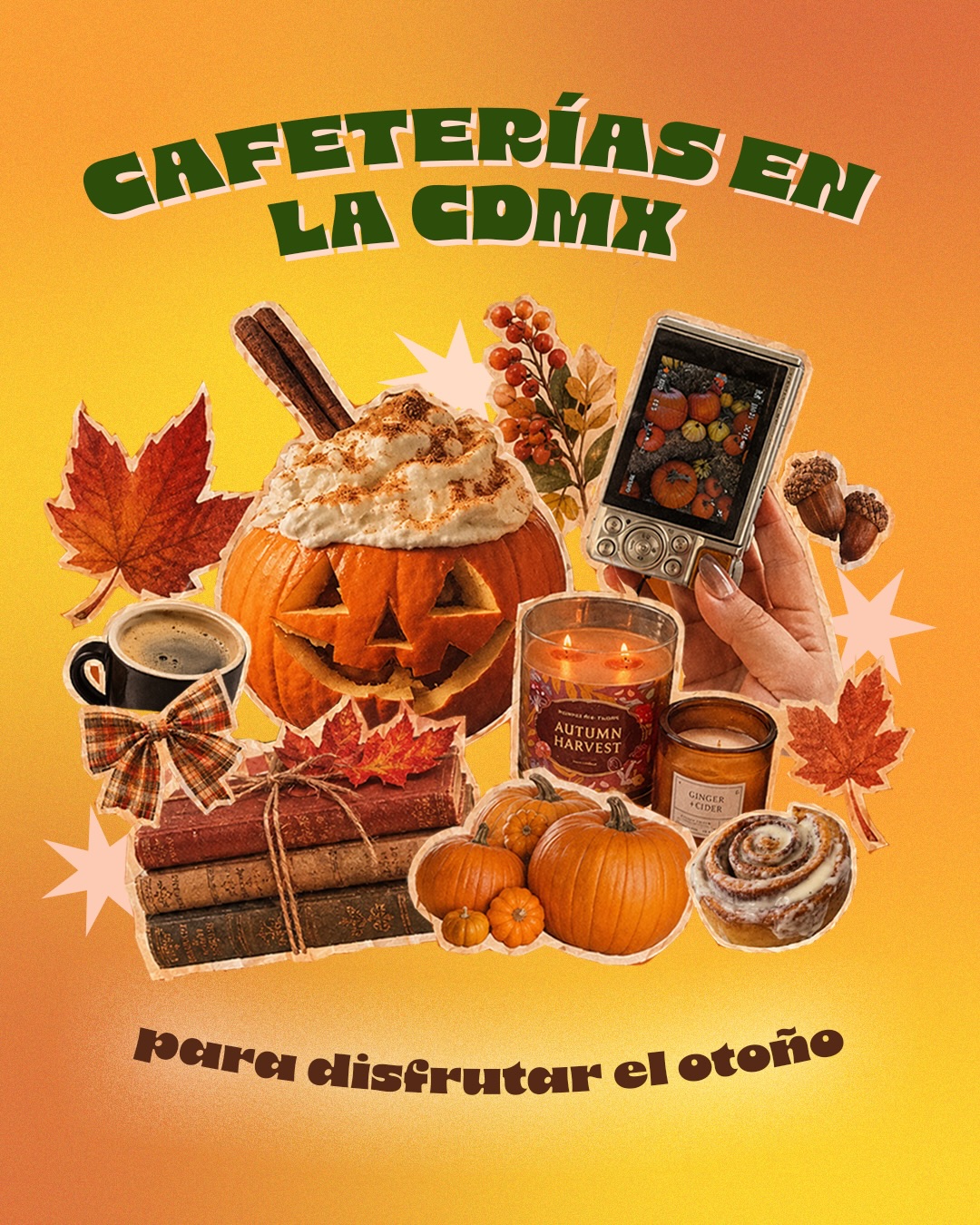 Mexico City Cafes Embrace Autumnal and Spooky Vibes