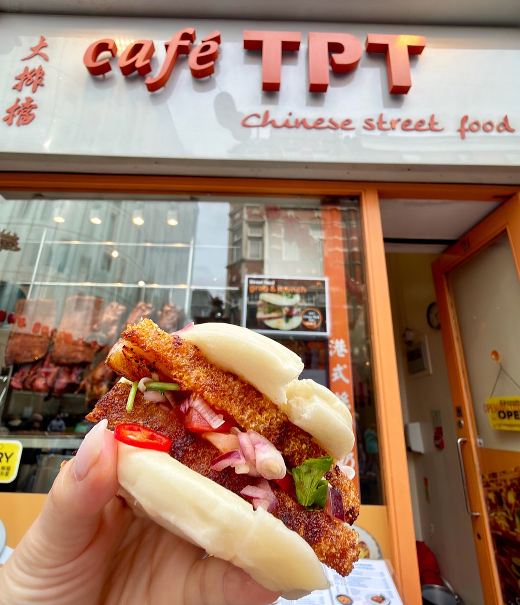 Crispy Pork Bao at Cafe TPT