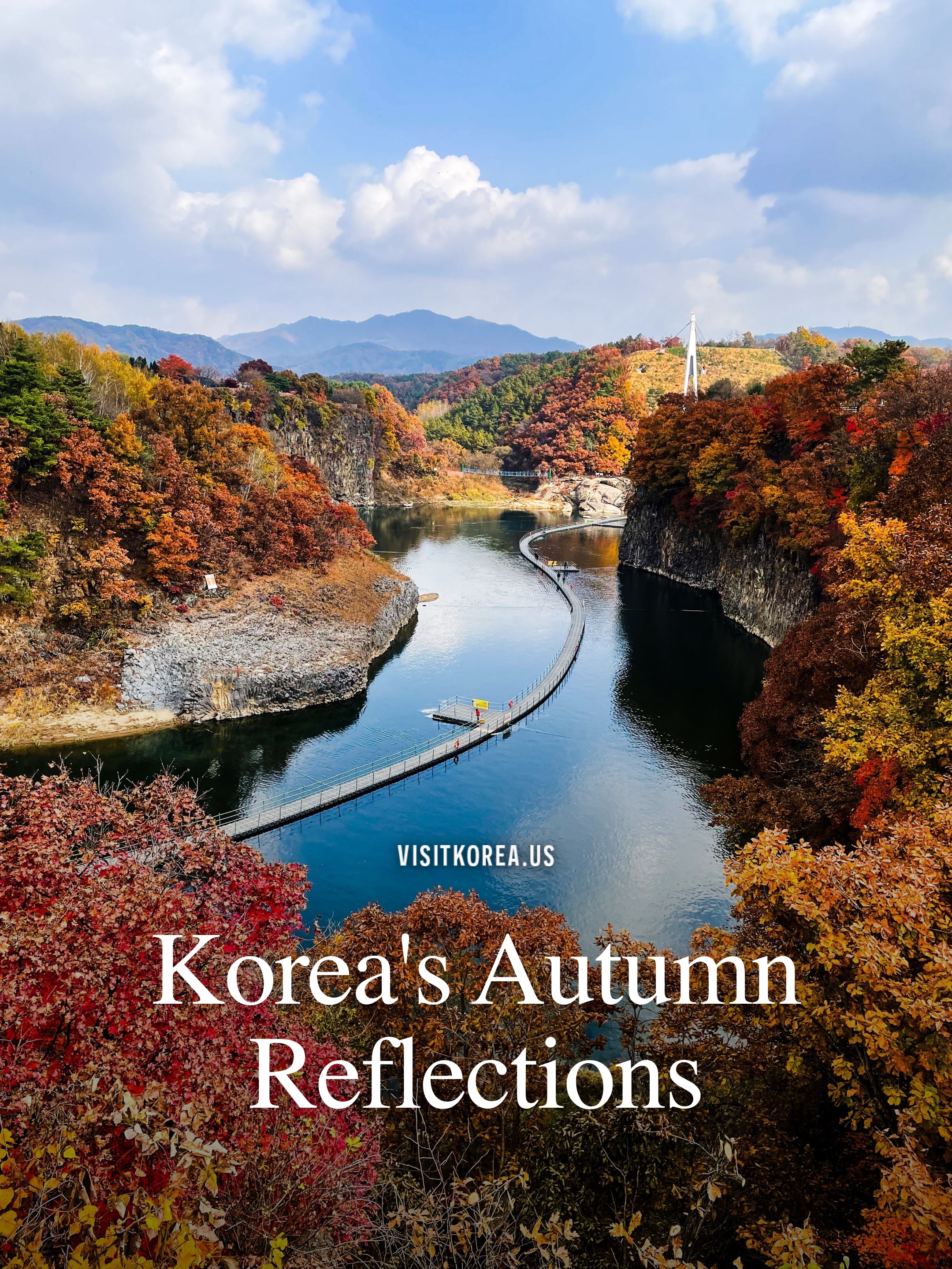 South Korean Autumn Reflection Spots
