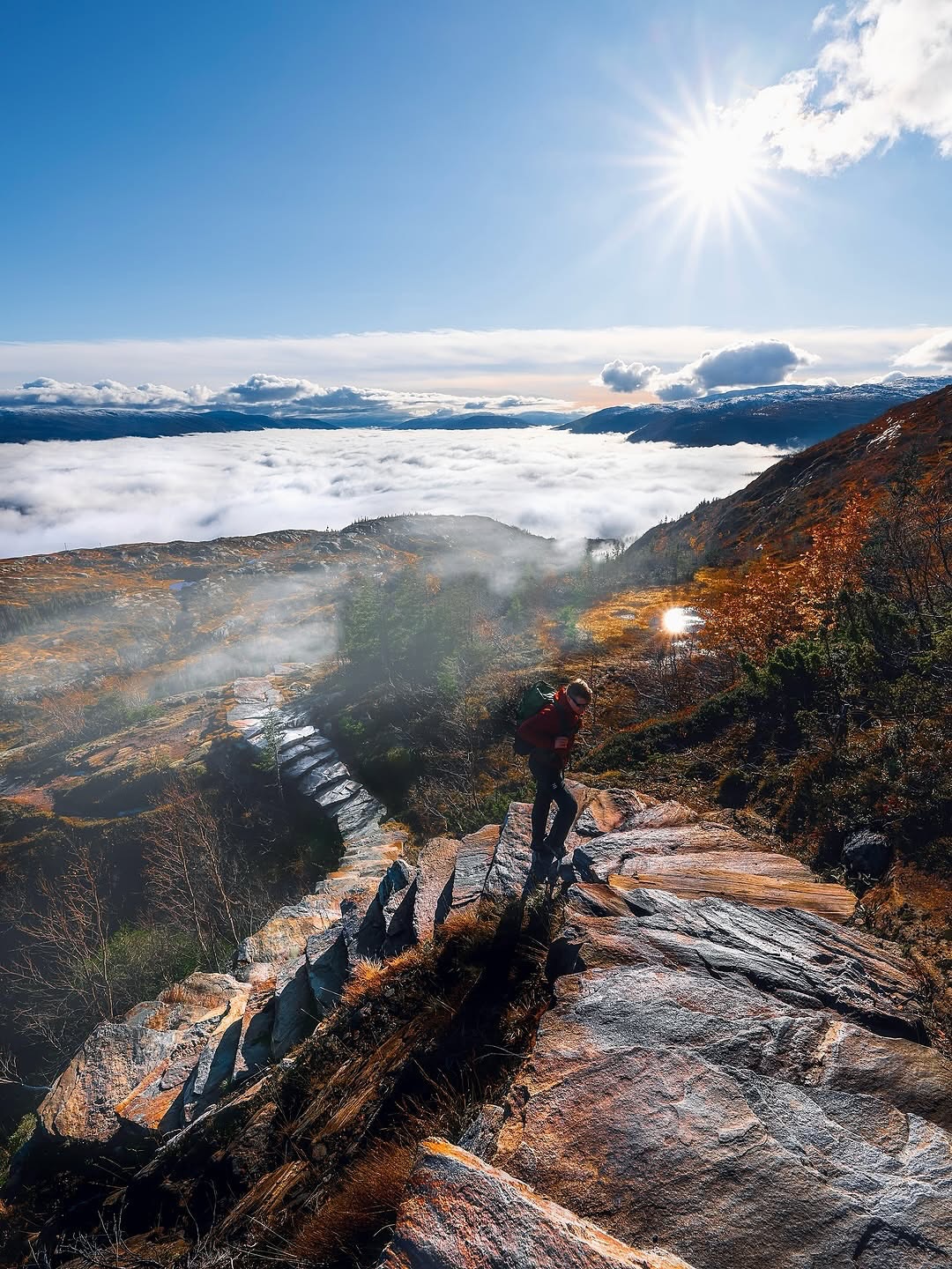 World's Longest Staircase Ascends Øyfjellet Mountain
