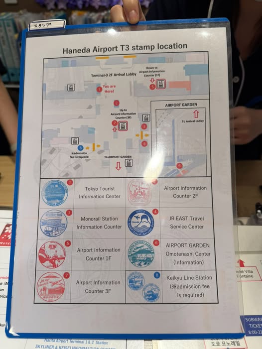 Tokyo Area Tourist Information and Transport Hubs