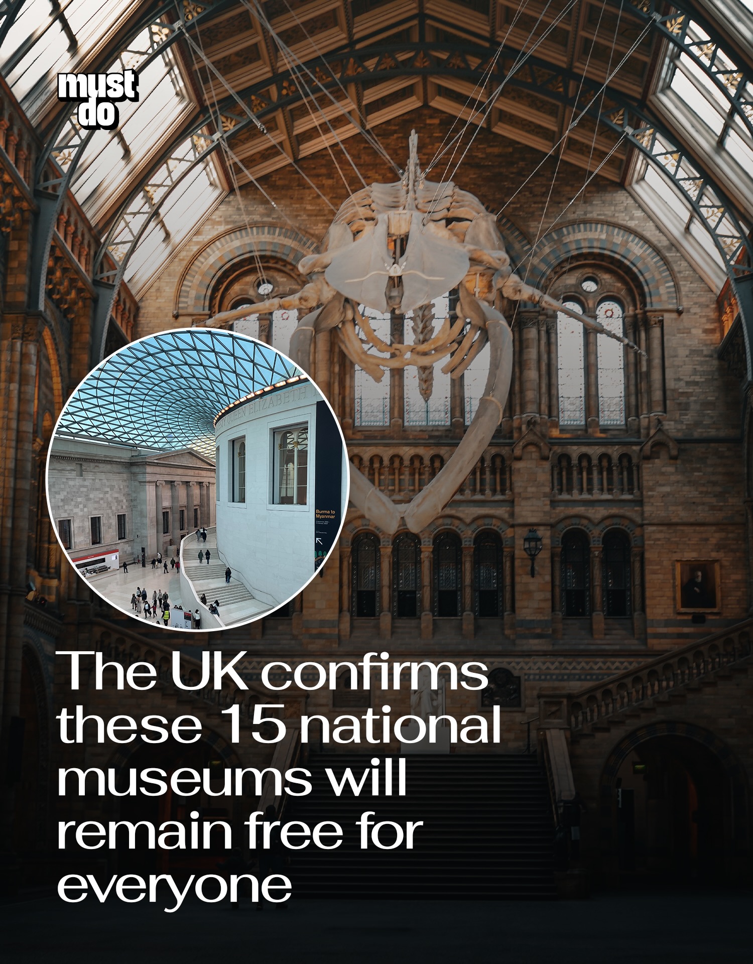 London National Museums Remain Free for All Visitors