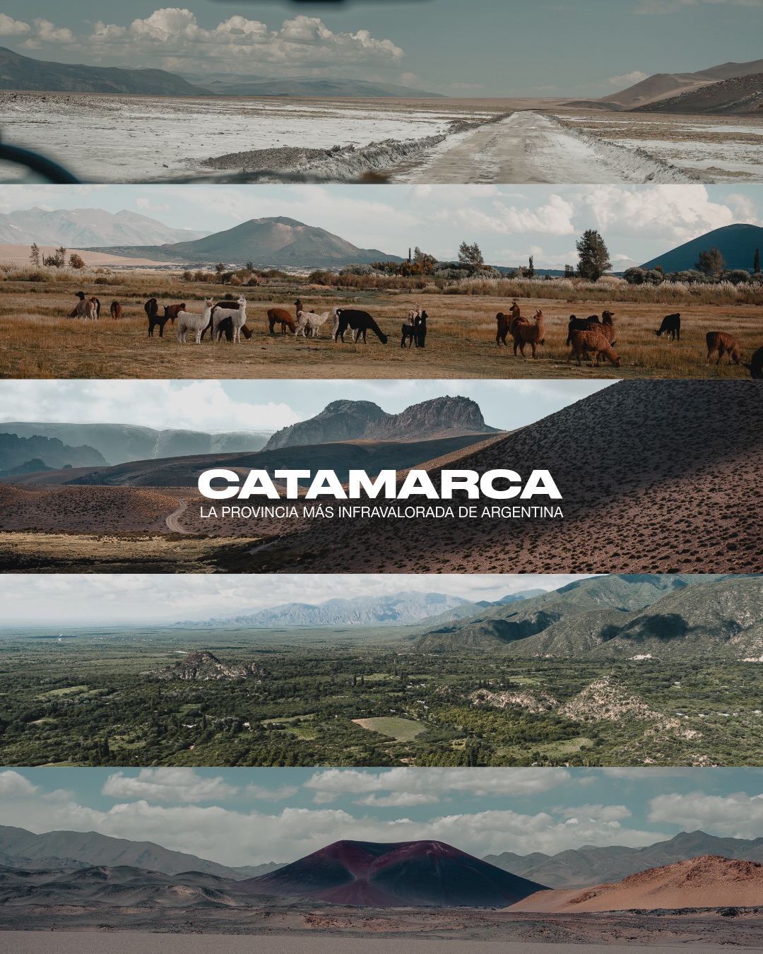 Catamarca's Volcanic Landscapes and Salt Flats