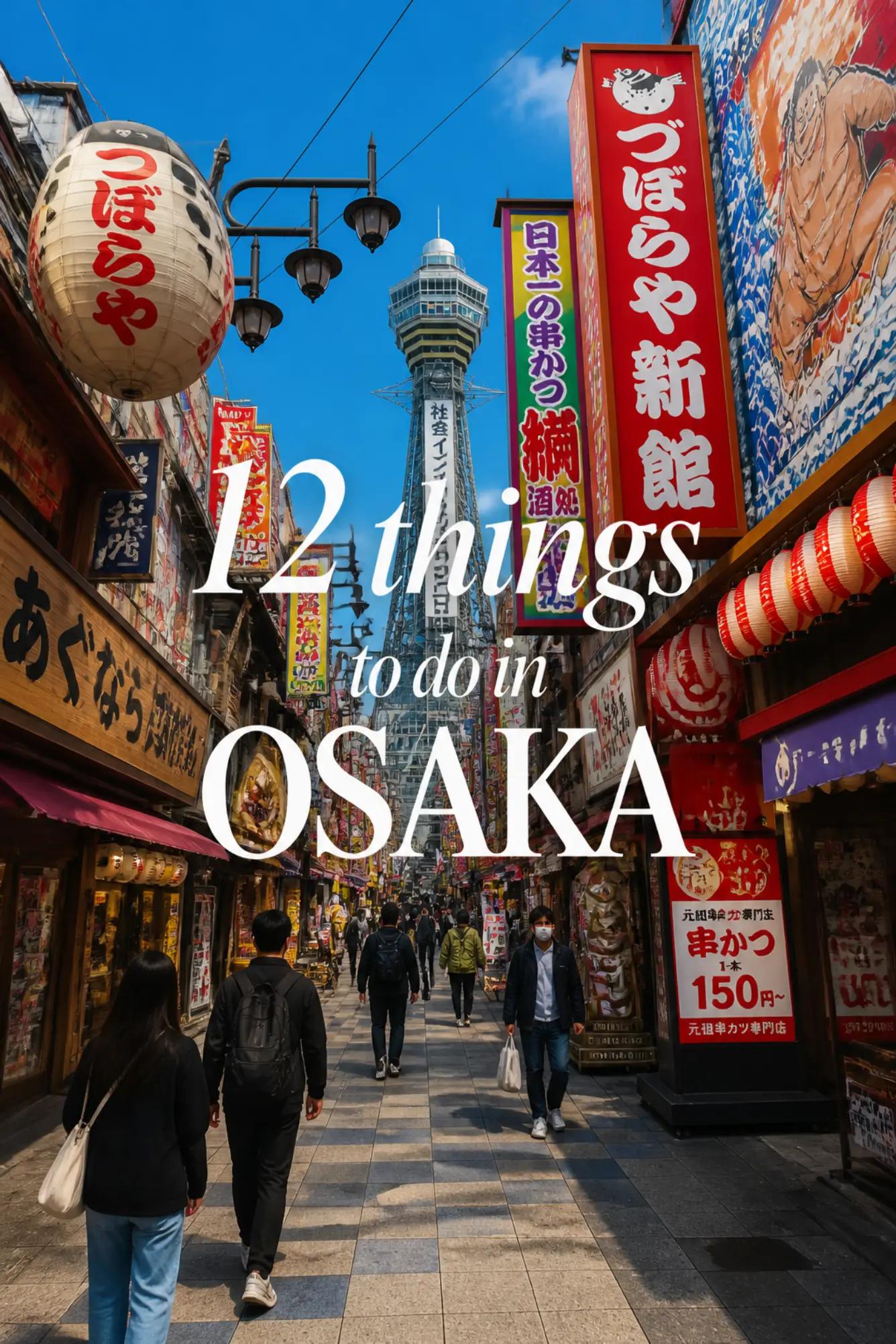 Osaka's Top Attractions: Castles, Temples, Gardens & More