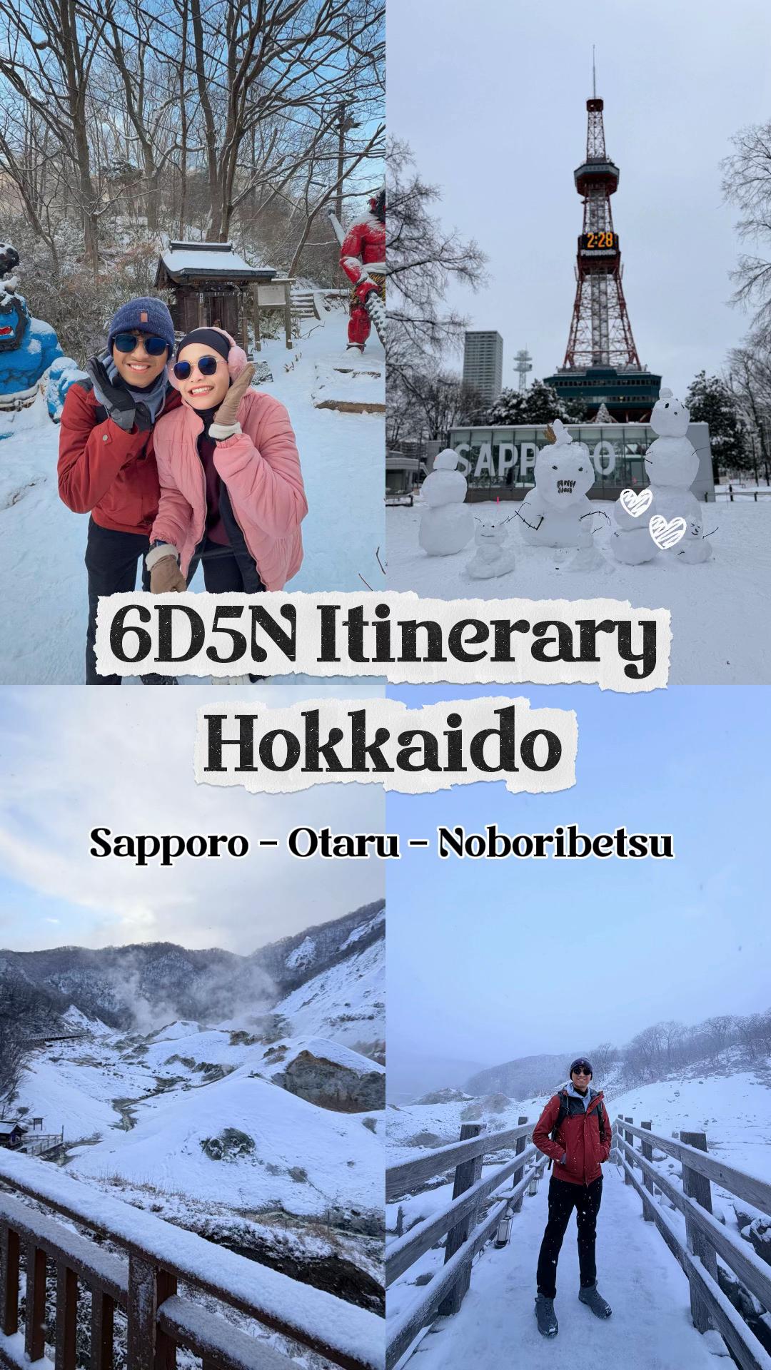 Hokkaido Winter Adventure: Sapporo, Otaru, and Noboribetsu