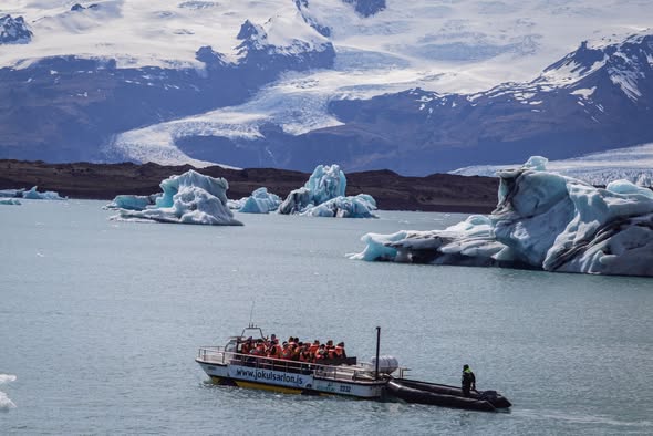 Iceland's South Coast's Glacial Wonders
