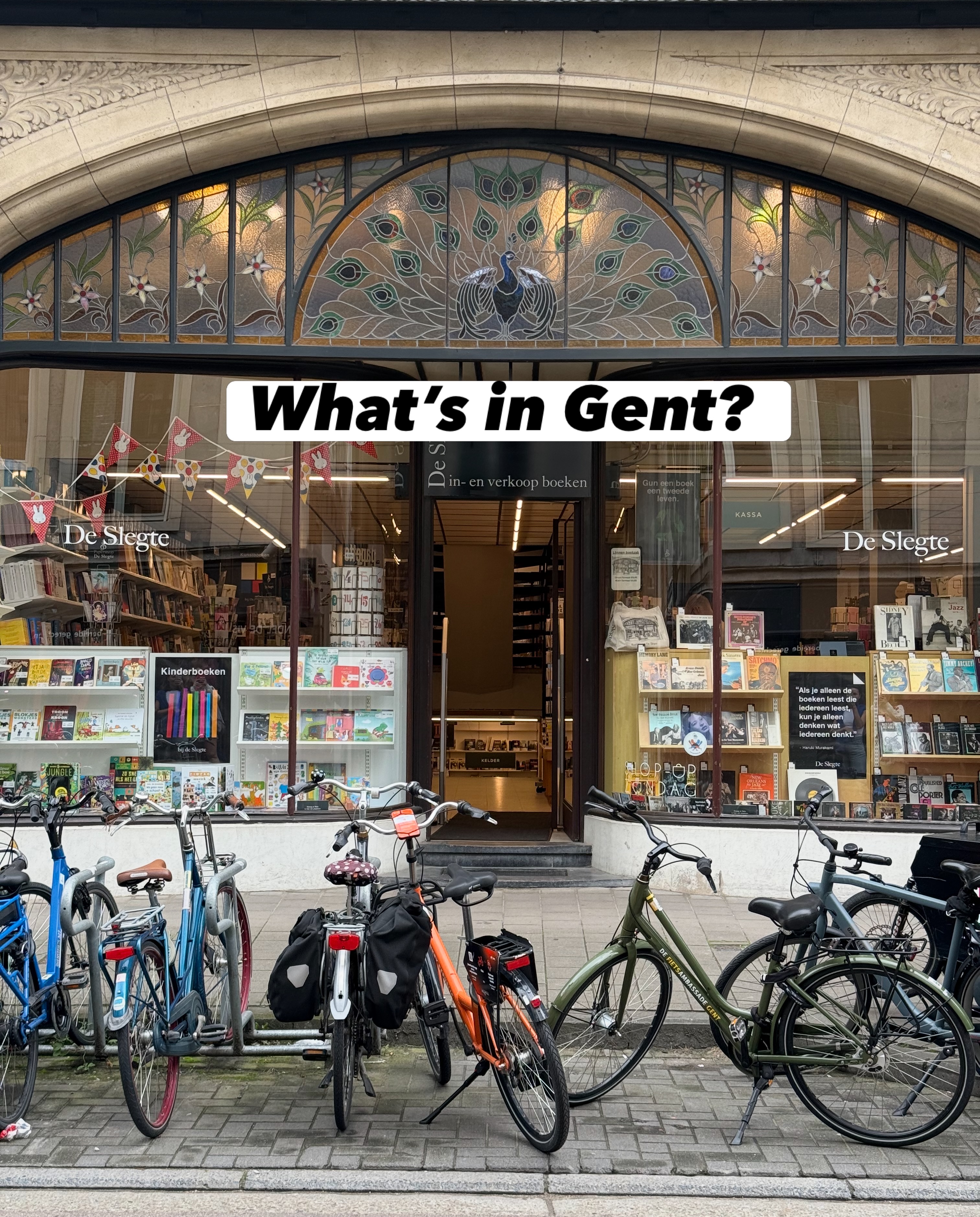 Ghent City Attractions And Shops