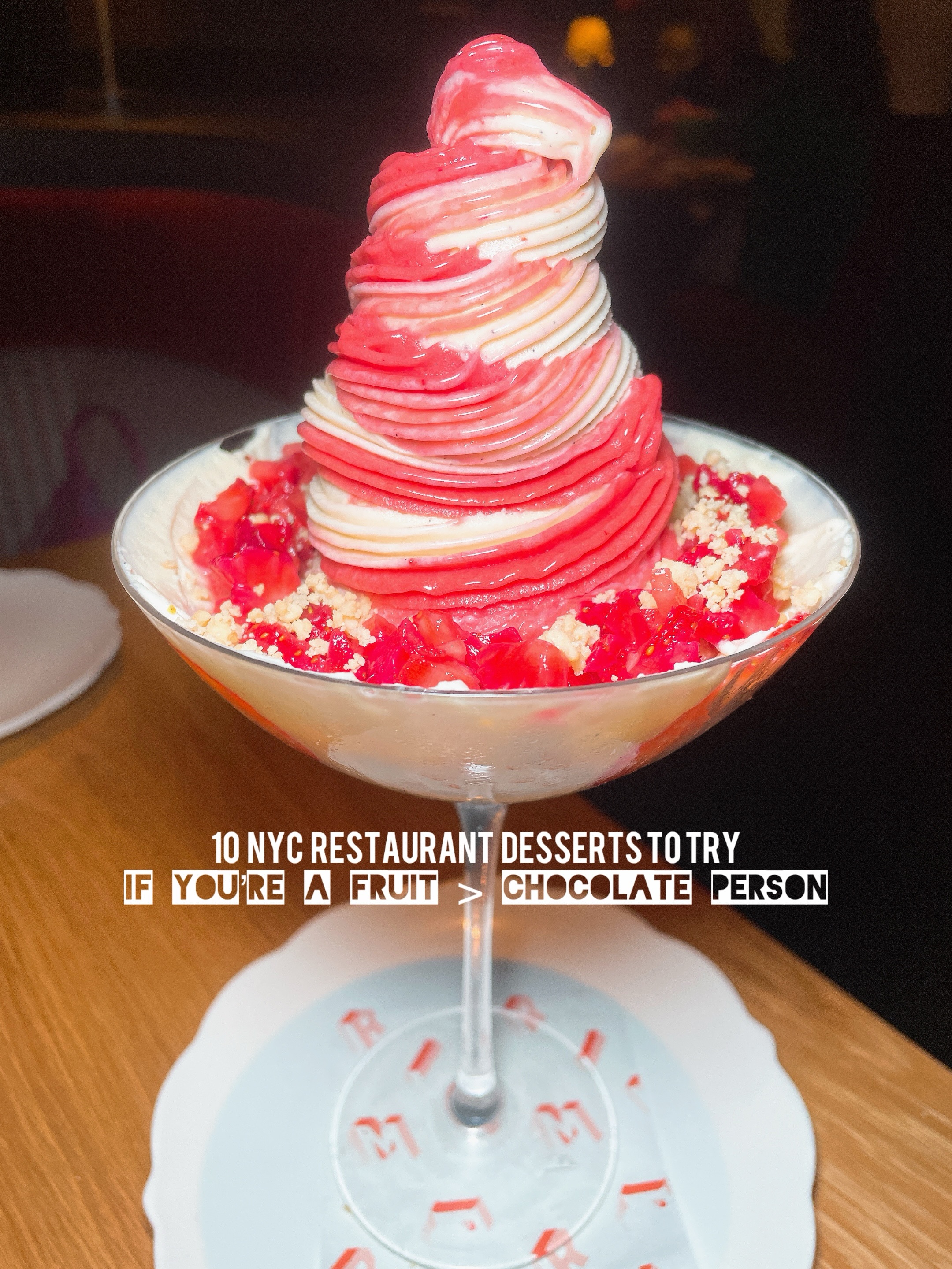 NYC Restaurants With Decadent Fruit Desserts