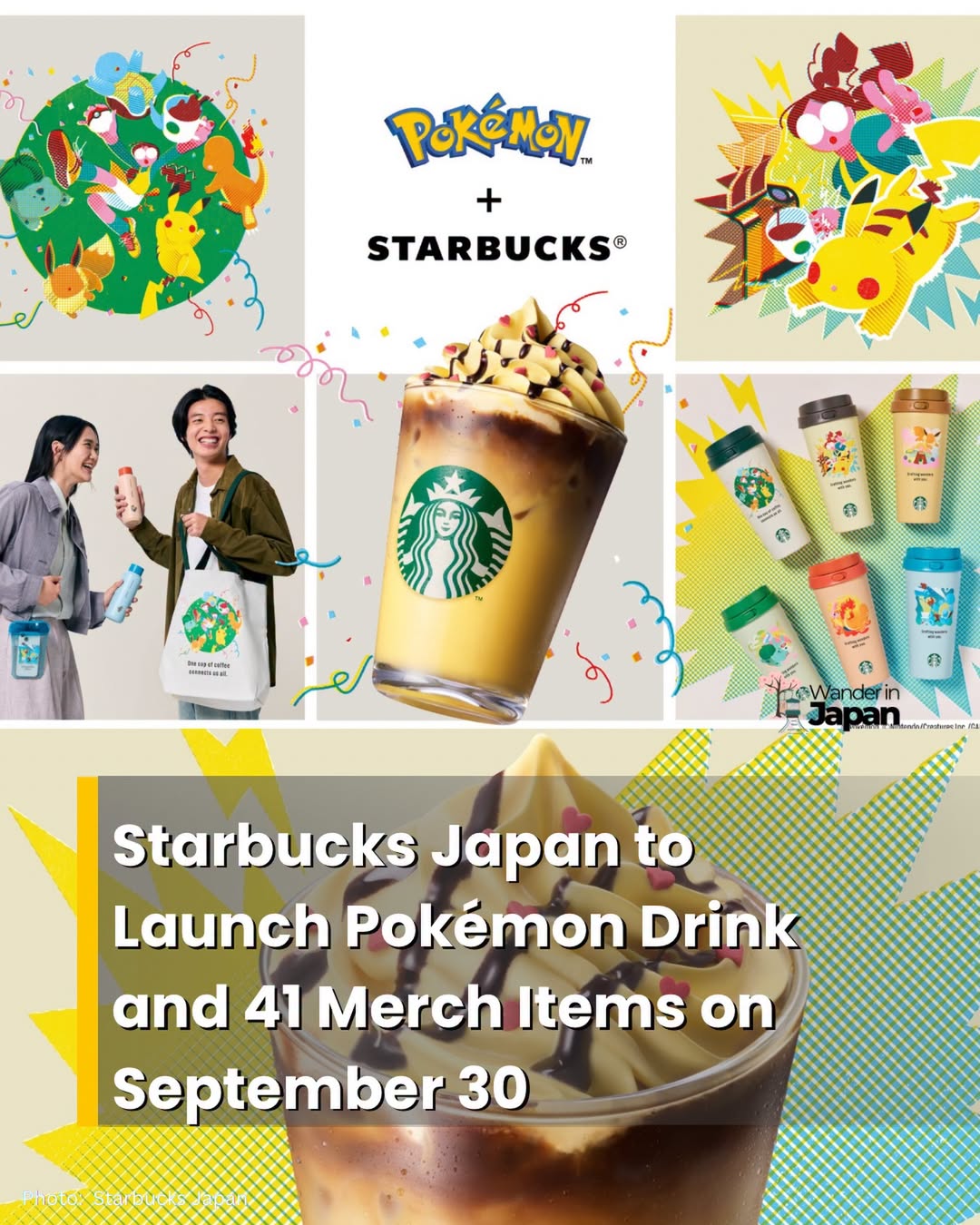 Starbucks Reserve Roastery Tokyo Pokémon Collaboration