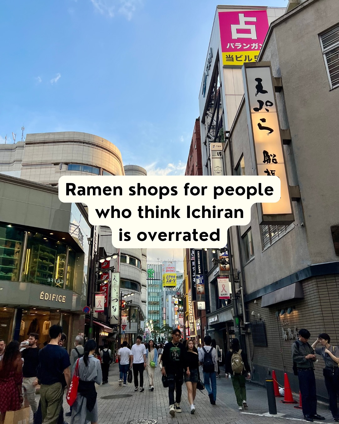 Tokyo Ramen Shops Beyond Ichiran