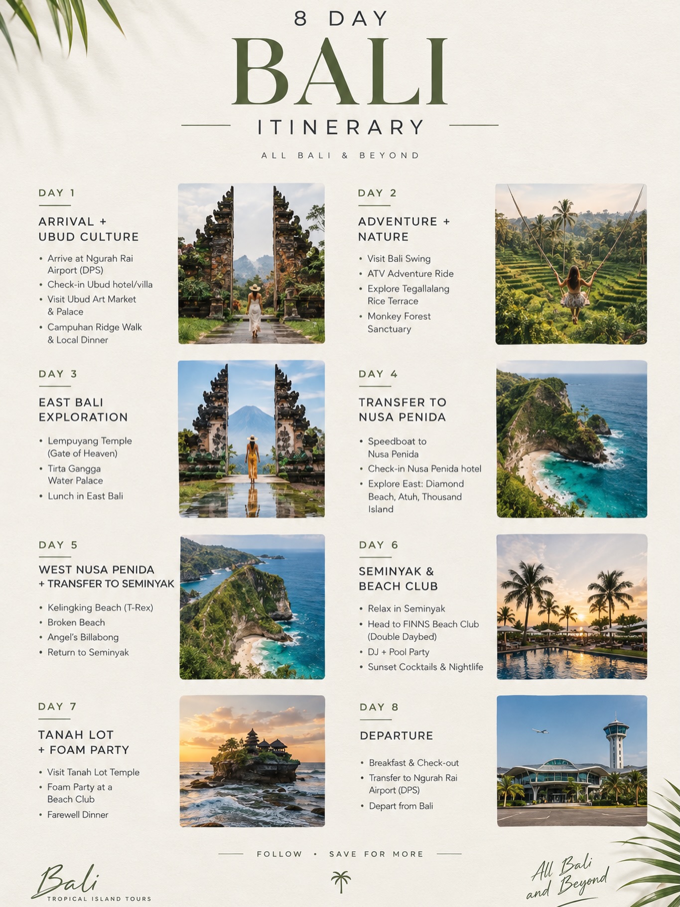 Bali's Top 19 Attractions: Culture, Nature, and Adventure