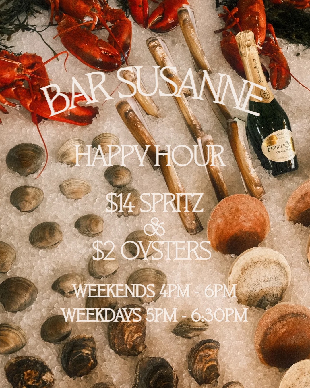 Bar Susanne Daily Happy Hour Specials