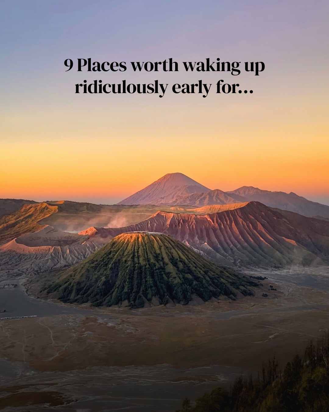 Bucket List Sunrise Spots Around The World