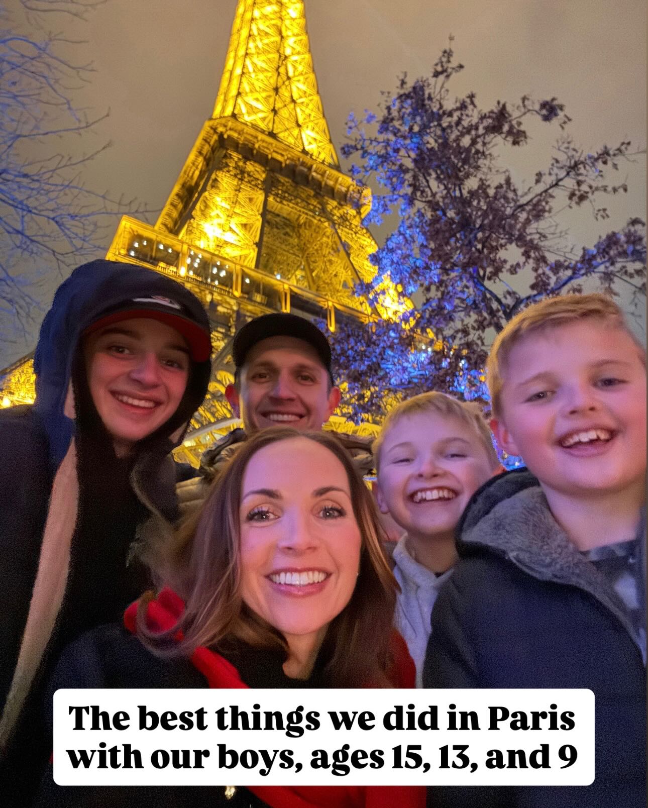 Paris Family Christmas Trip Highlights