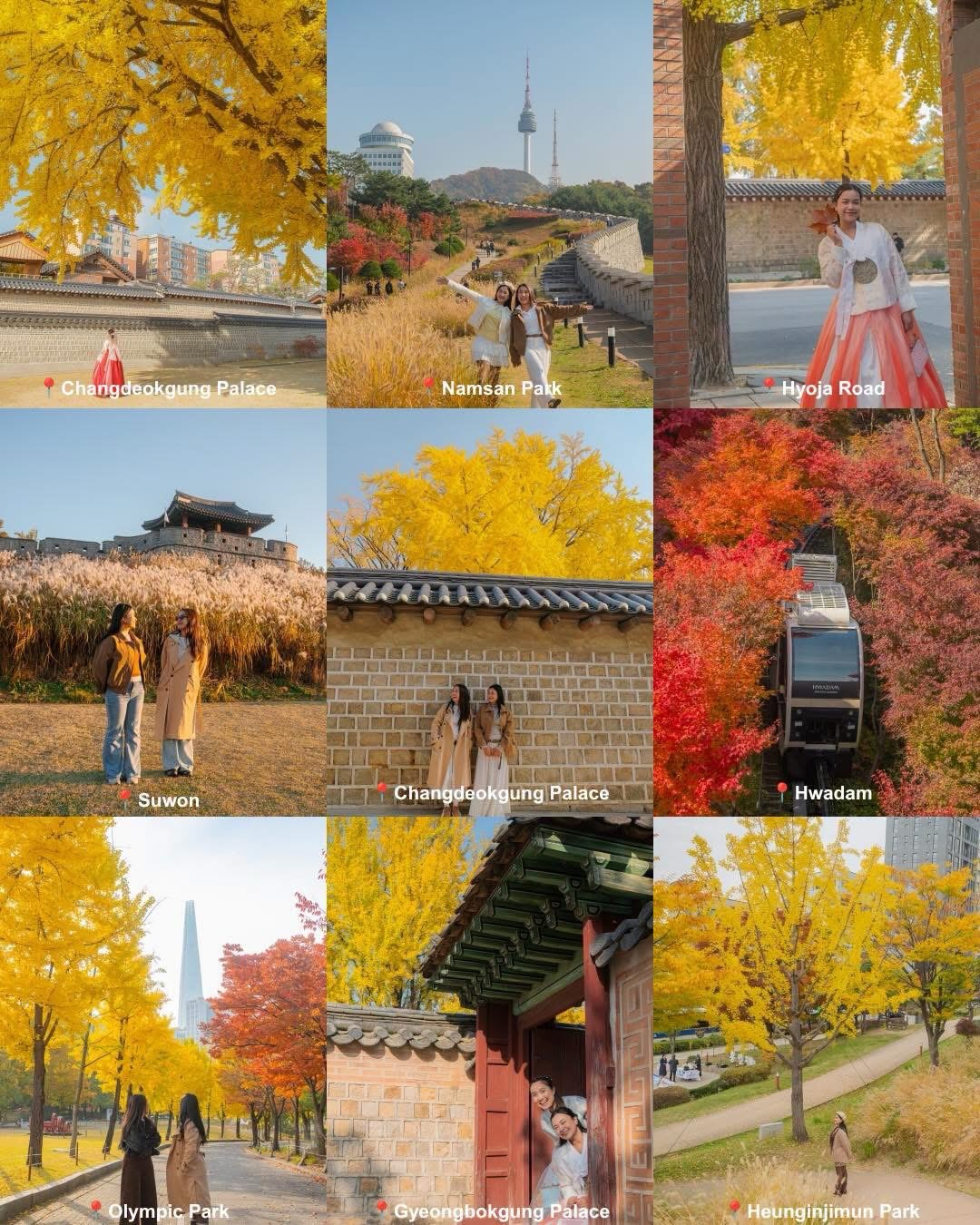 Korea's Autumn Fairytale: Palaces and Parks