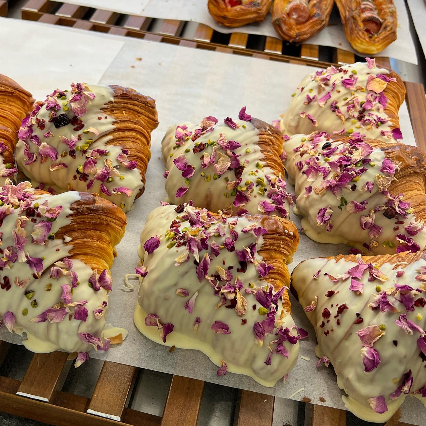 Top Bakery's Divine Taro Croissant