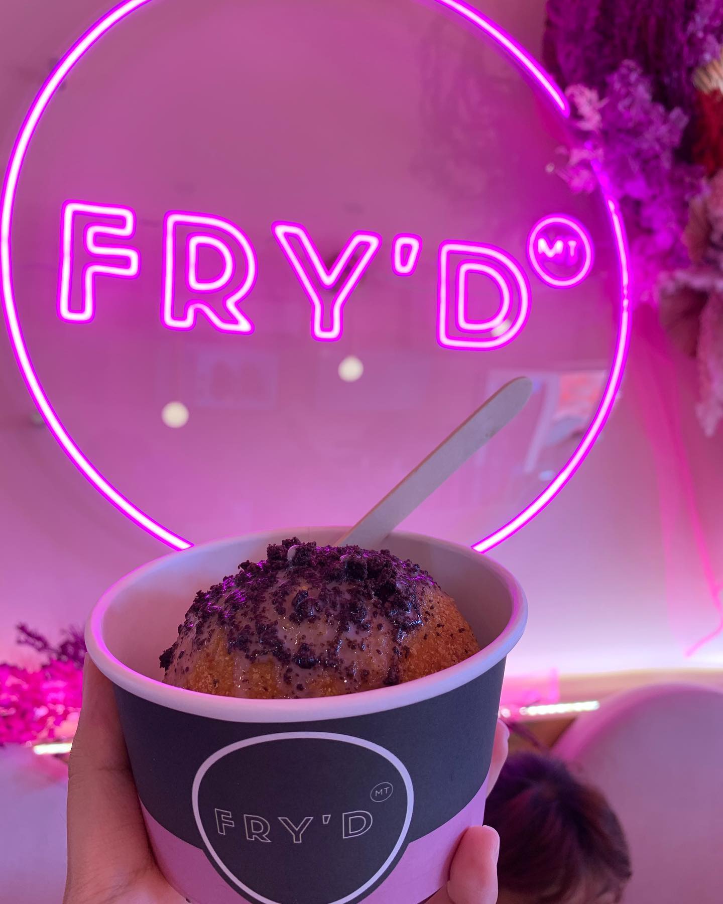 New Fried Ice Cream Spot Opens