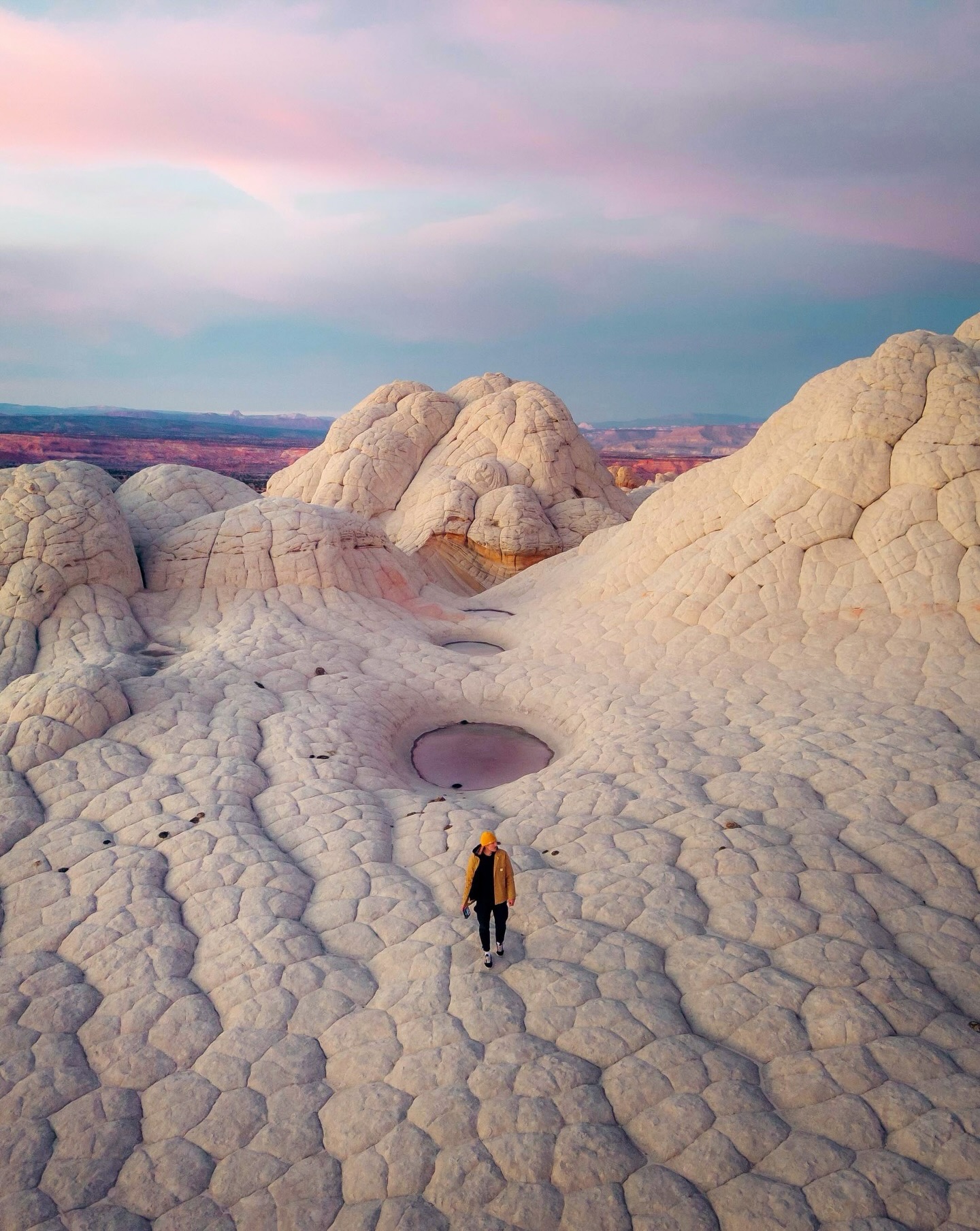 Arizona's White Pocket: Unique Sandstone Formations