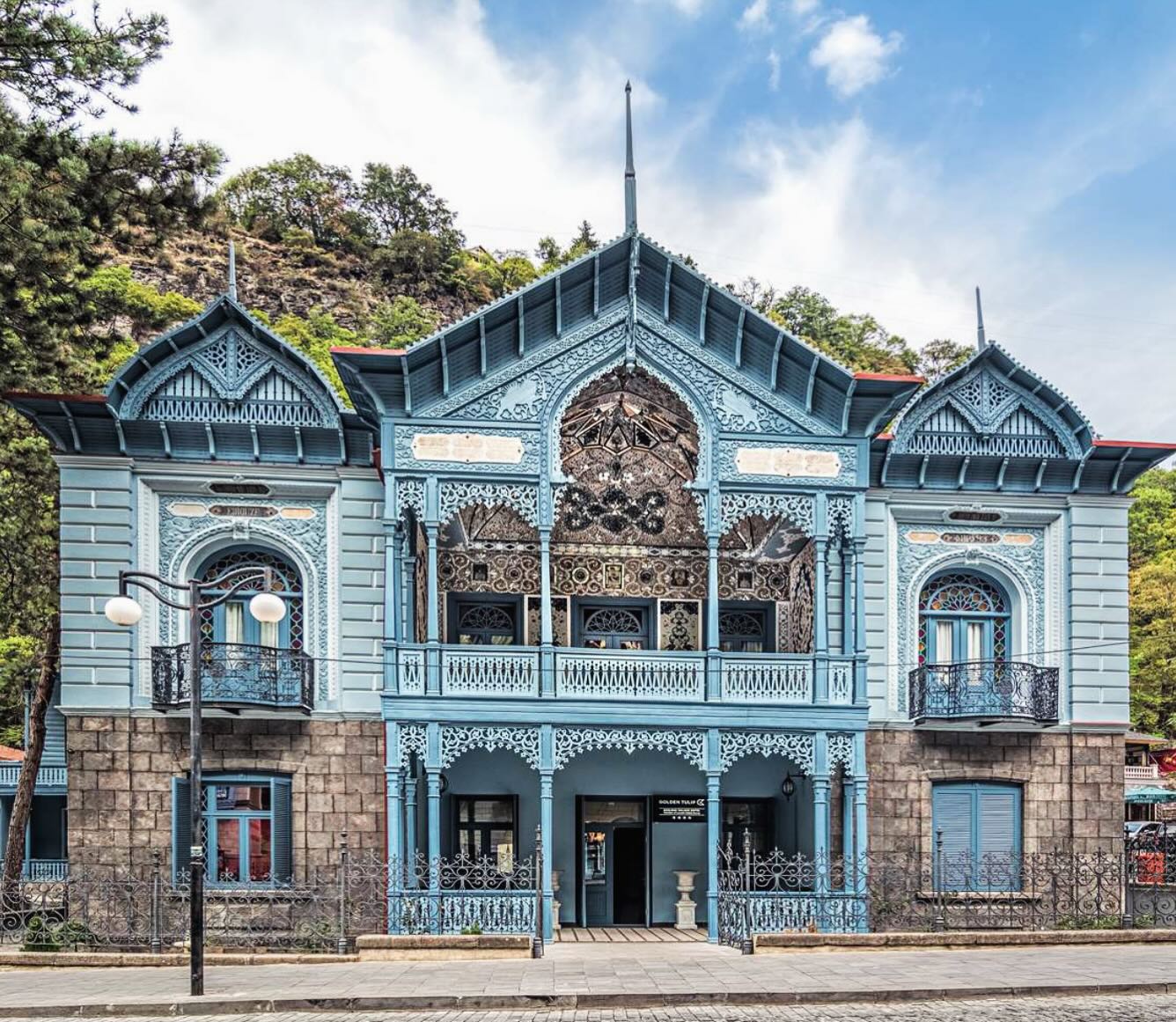 Georgian Destinations: Hotel, Park, Caves, Observatory