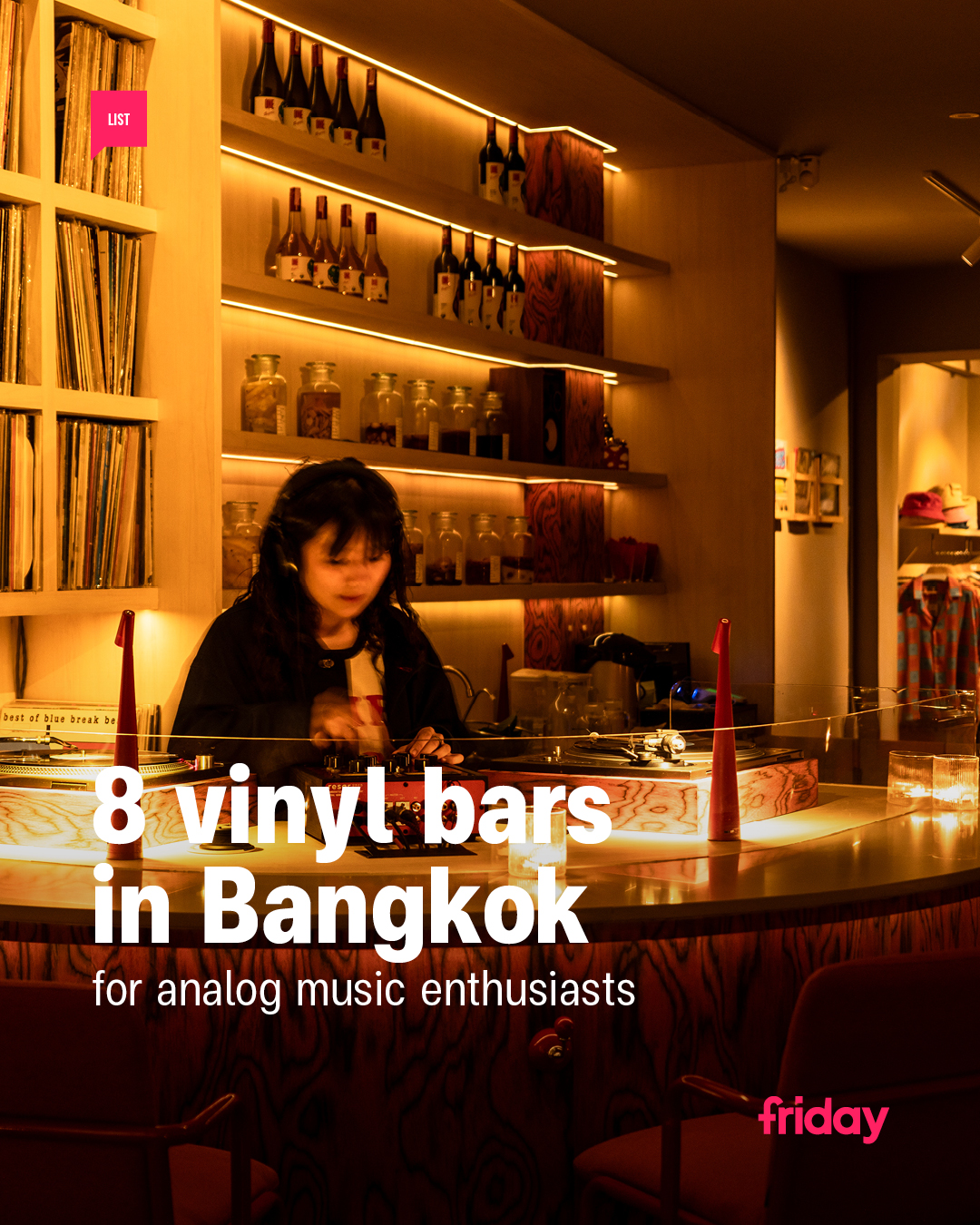 Bangkok's Top Vinyl Bars for Analog Music Lovers