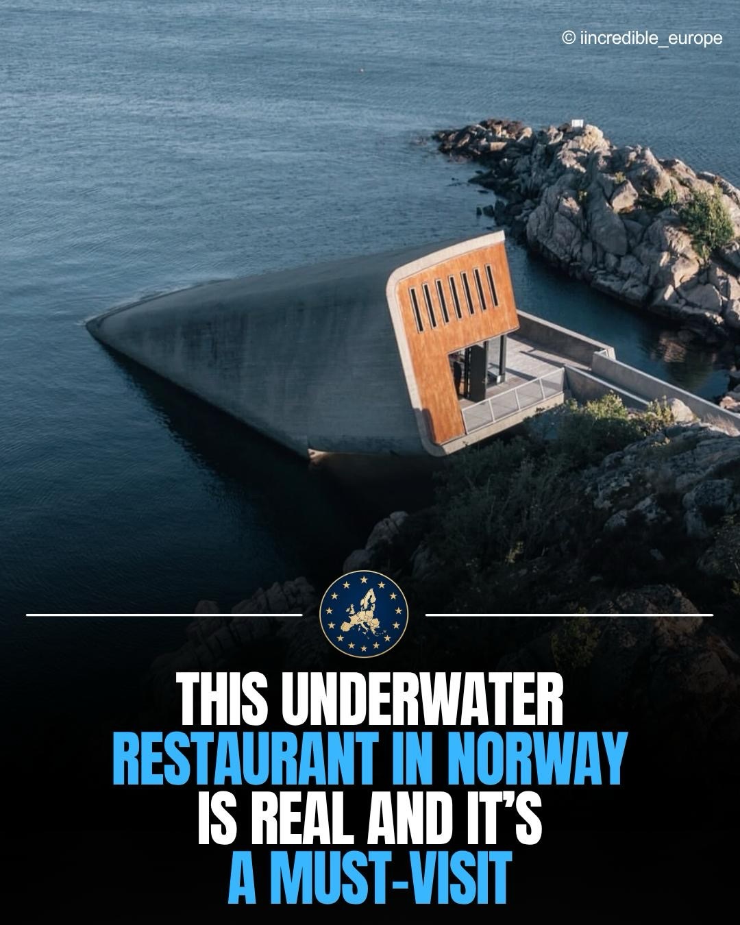 Underwater Dining Experience at Norway's Lindesnes