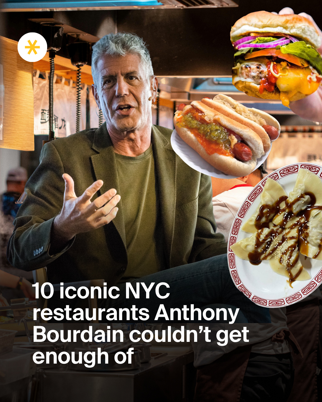 Anthony Bourdain's Favorite NYC Eateries